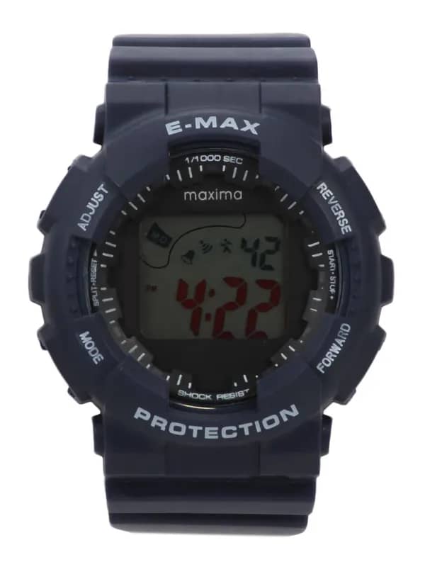Maxima Men Navy Blue Attivo Watch
