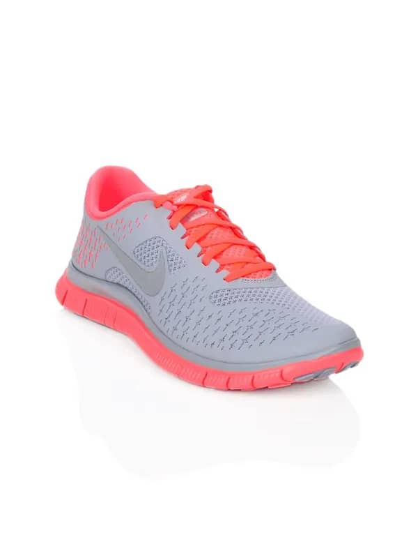 Nike Women Free 4.0 V2 Grey Sports Shoes