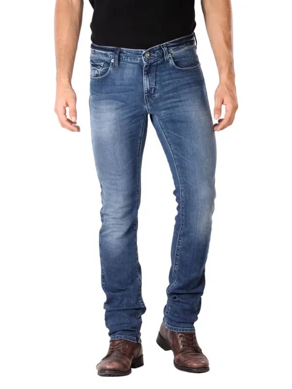 Spykar Men Skinny Blue Jeans
