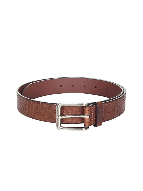 Fossil Men Brown Ashton Belt