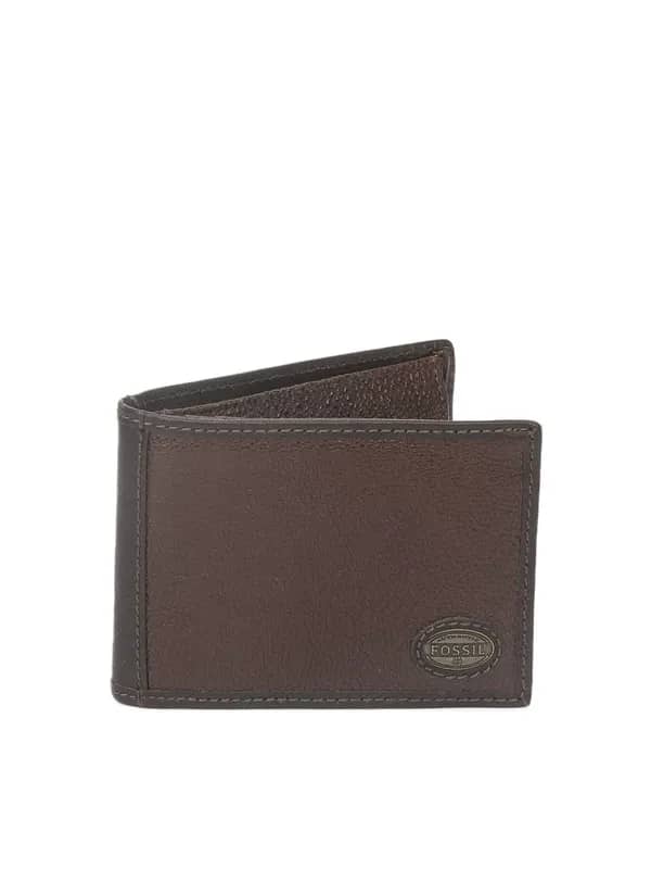 Fossil Men Brown Wallet