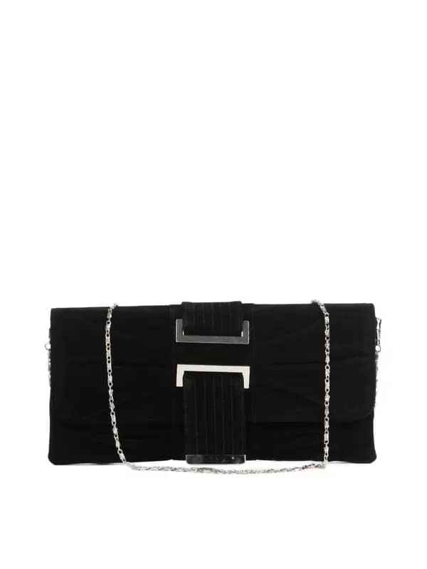 Lino Perros Women Black Clutch