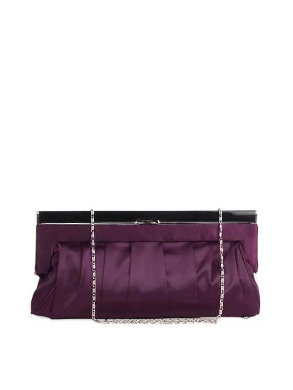 Lino Perros Women Purple Clutch