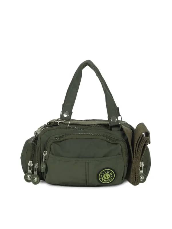 Lino Perros Women Olive Handbag