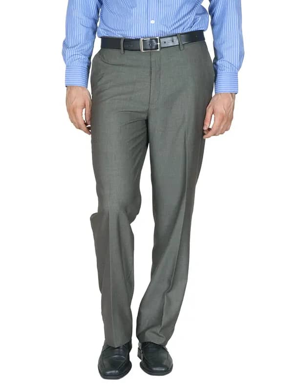 Wills Lifestyle Men Brown Trousers
