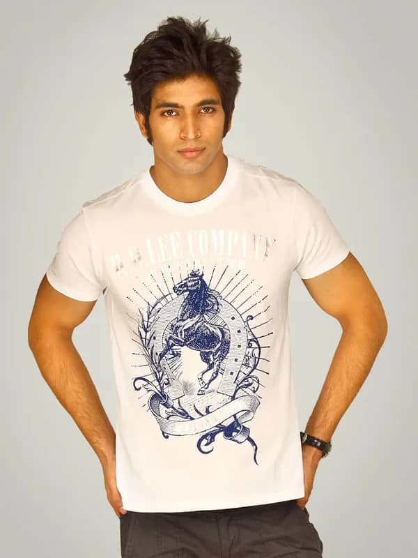 Lee Men's White Stallion T-shirt