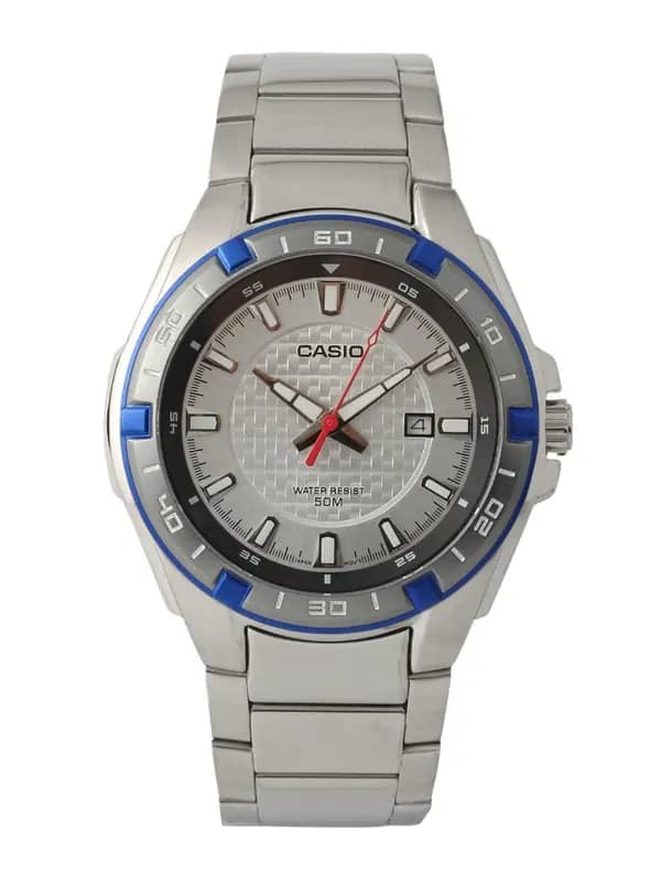 CASIO Enticer Men Grey Dial Analogue Watch A521