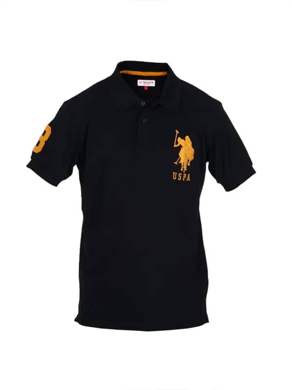 U.S. Polo Assn Boys Black T-Shirt