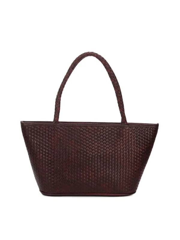 Murcia Women Basket Thatch Maroon Handbag
