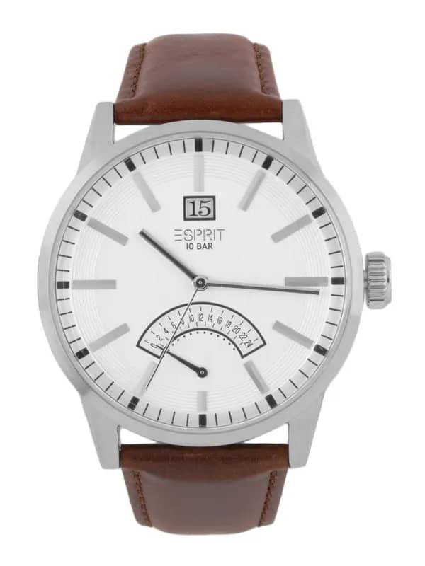 Esprit Men Silver Dial Watch