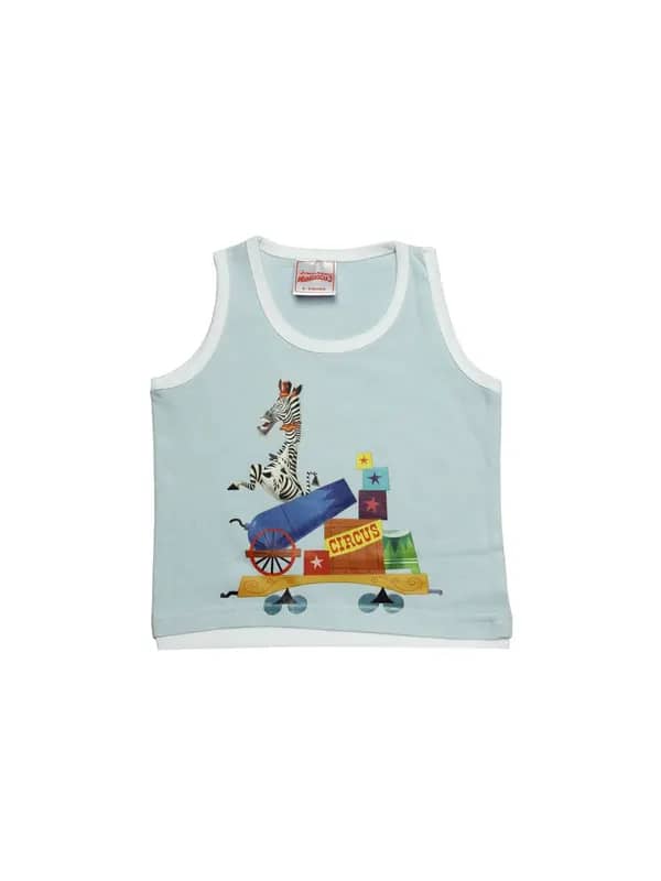 Madagascar3 Boys Blue Innerwear Vest