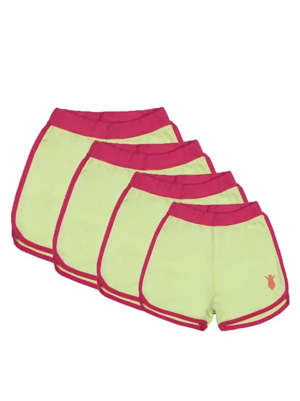 Madagascar3 Girls Green Shorts