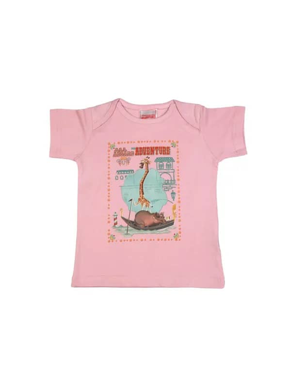 Madagascar3 Infant Girls Pink T-Shirt