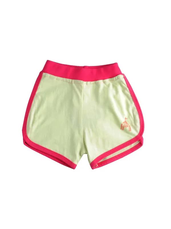 Madagascar 3 Girls Light Green Shorts