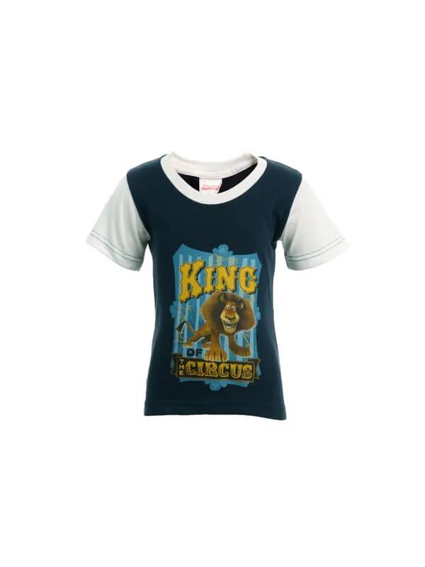 Madagascar3 Boys Navy Blue T-Shirt
