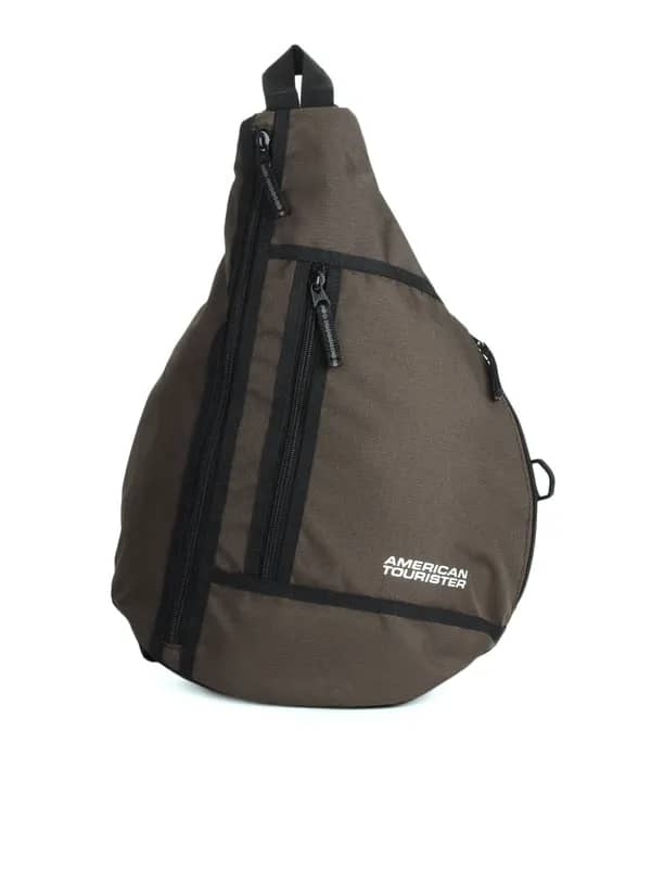 American Tourister Unisex Brown Backpack