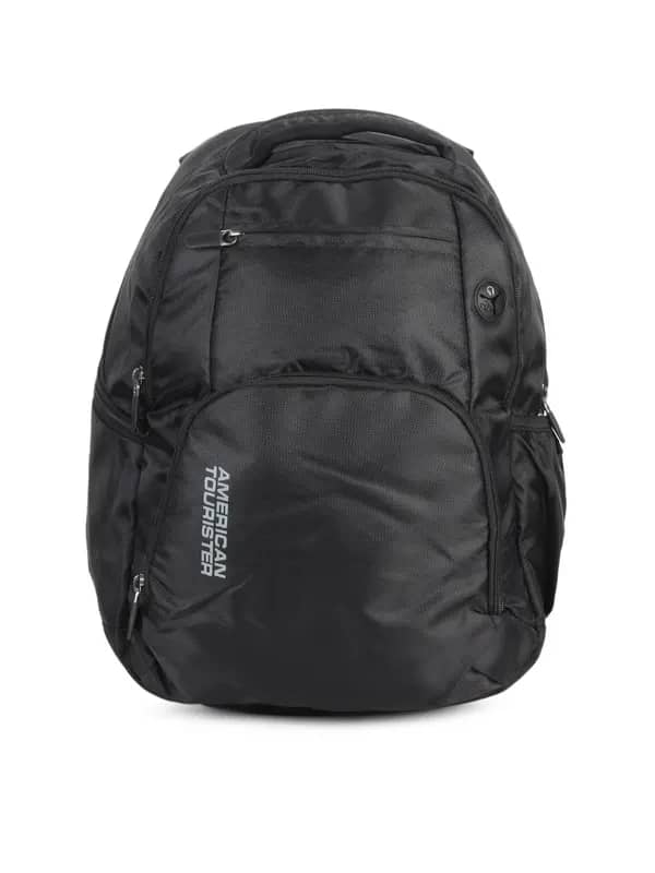 American Tourister Unisex Black Backpack