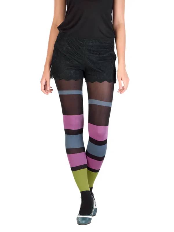 Happy Socks Women Striped Tights