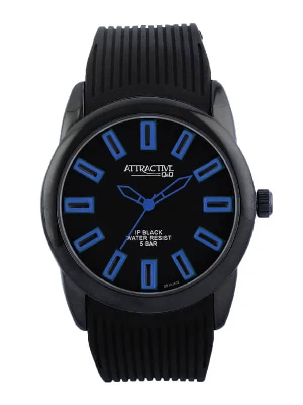 Q&Q Men Black Dial Watch