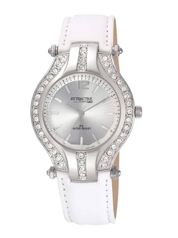 Q&Q Women Steel Dial Watch