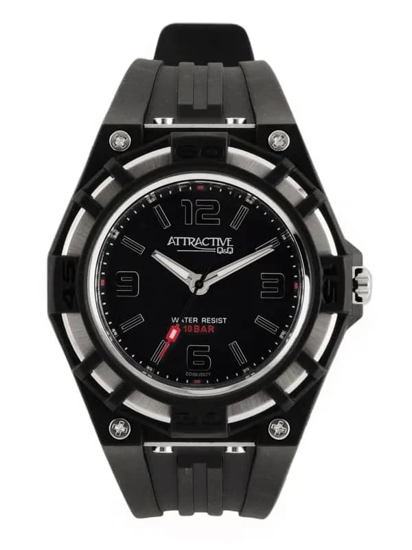 Q&Q Men Black Watch