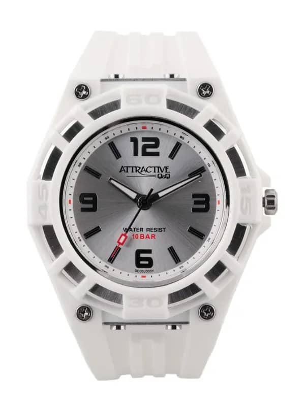Q&Q Men White Watch