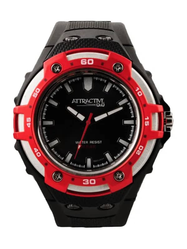 Q&Q Men Black Watch