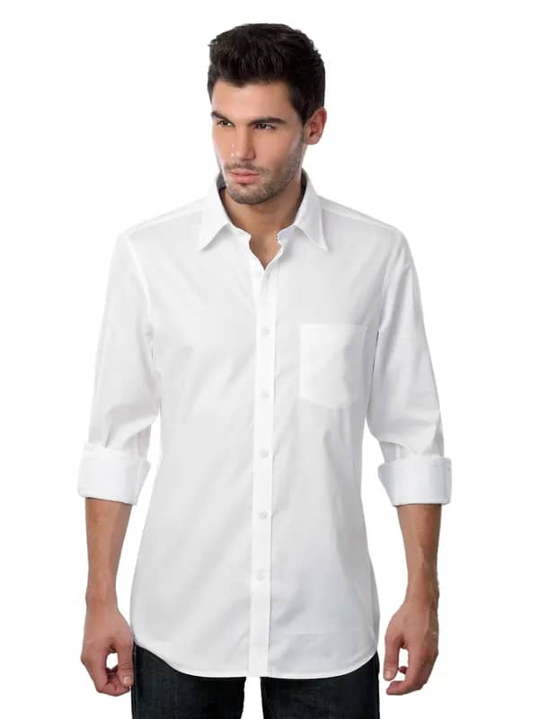 Allen Solly Men White Shirt