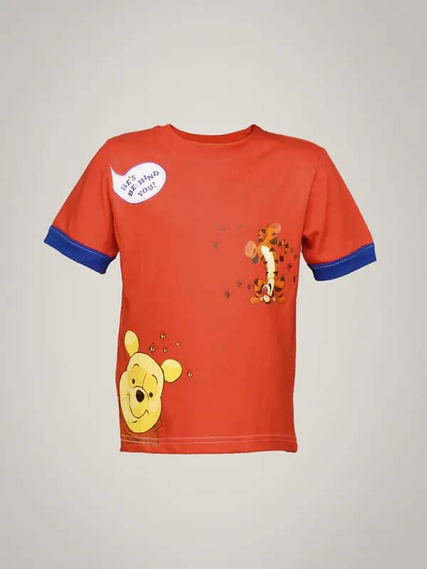 Disney Kids Boy's He Is Behind You Red Kidswear