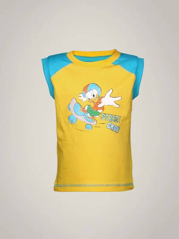 Disney Kids Boy's Street Crew Yellow Kidswear