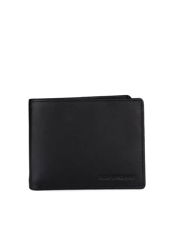 Peter England Men Black Wallet