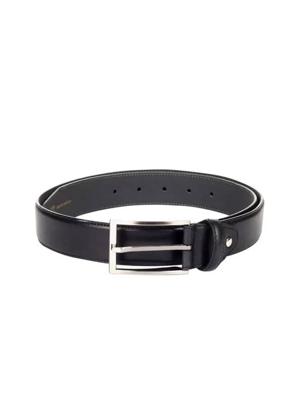 Peter England Men Black Belt