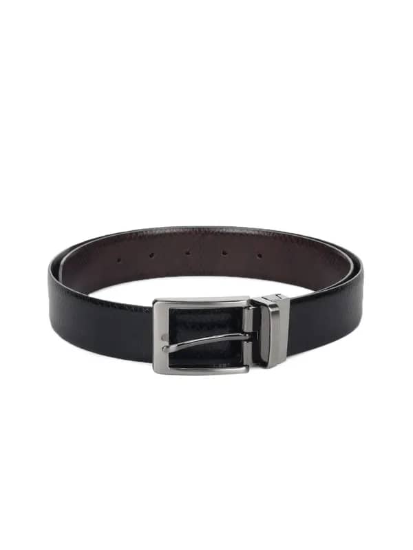 Peter England Men Black Belt