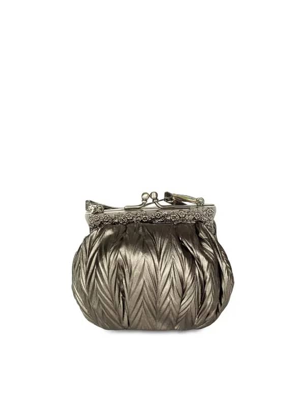 Baggit Women Grey Surali Platy Clutch