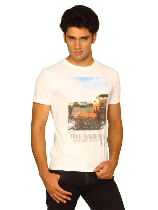 Wrangler Men's True Wanderer White T-shirt