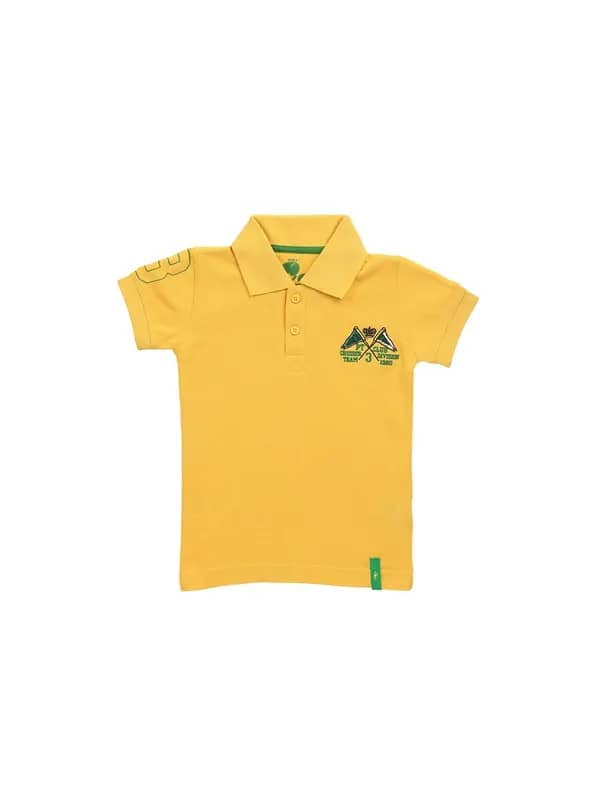 Palm Tree Boys Yellow T-shirt