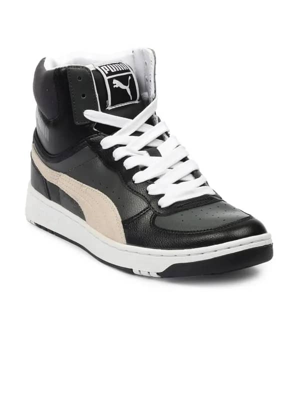 Puma Men Black Contest Hi Shoes