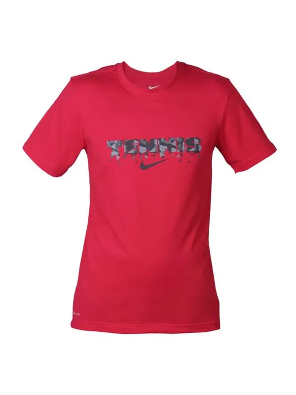 Nike Men Red T-shirt