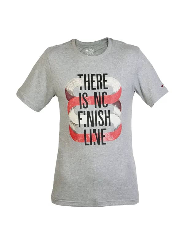 Nike Men Grey T-shirt