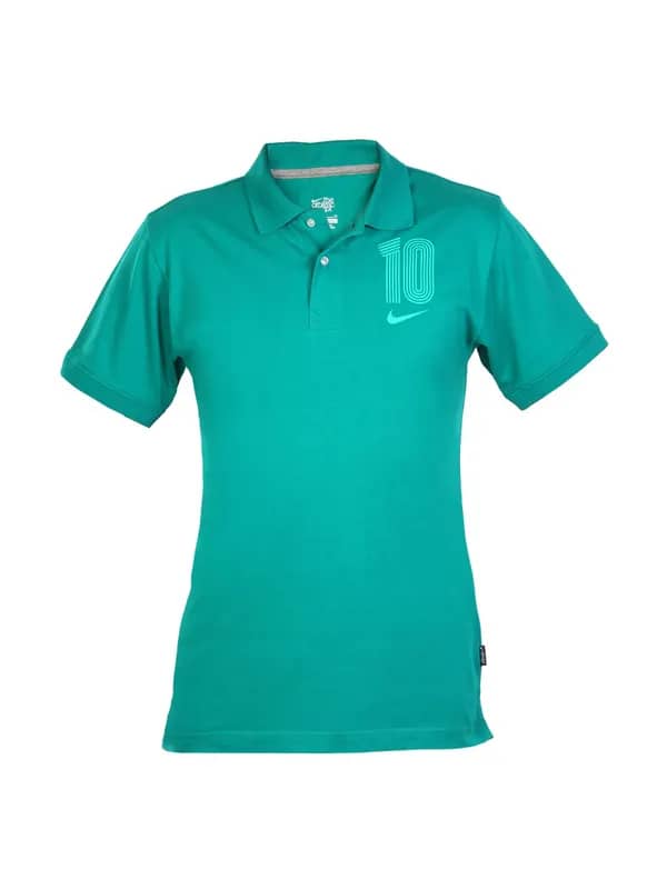 Nike Men Teal T-shirt