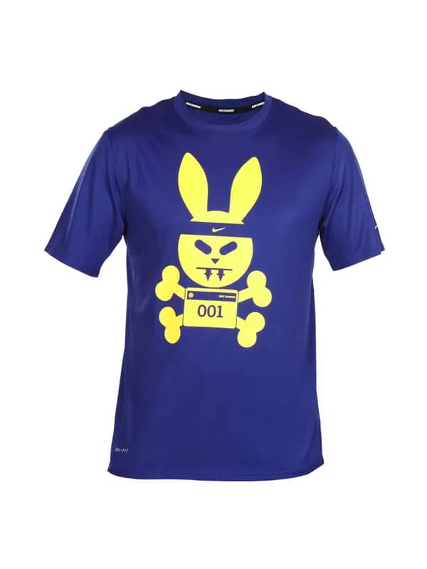 Nike Men Blue T-shirt