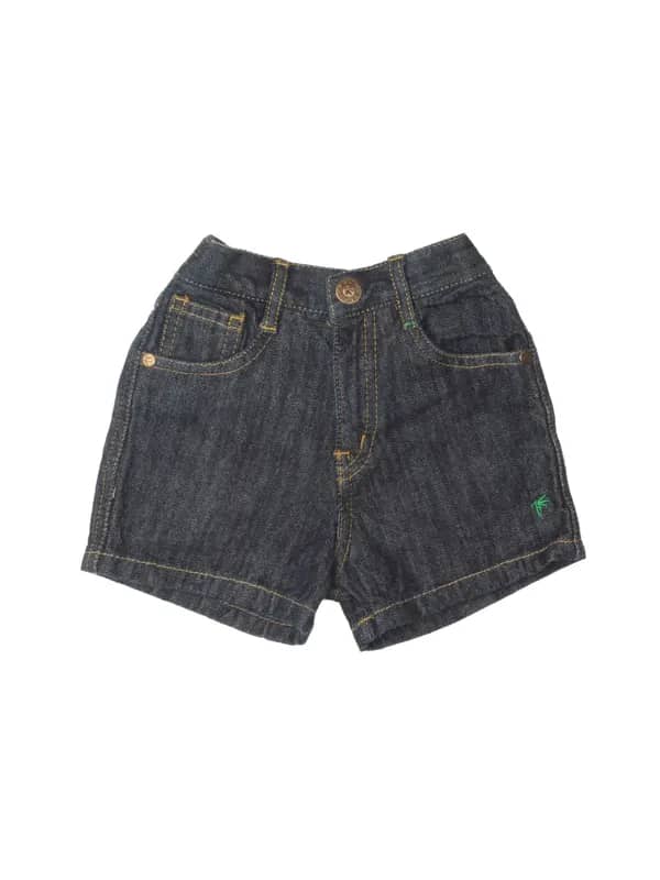 Palm Tree Boys Blue Shorts