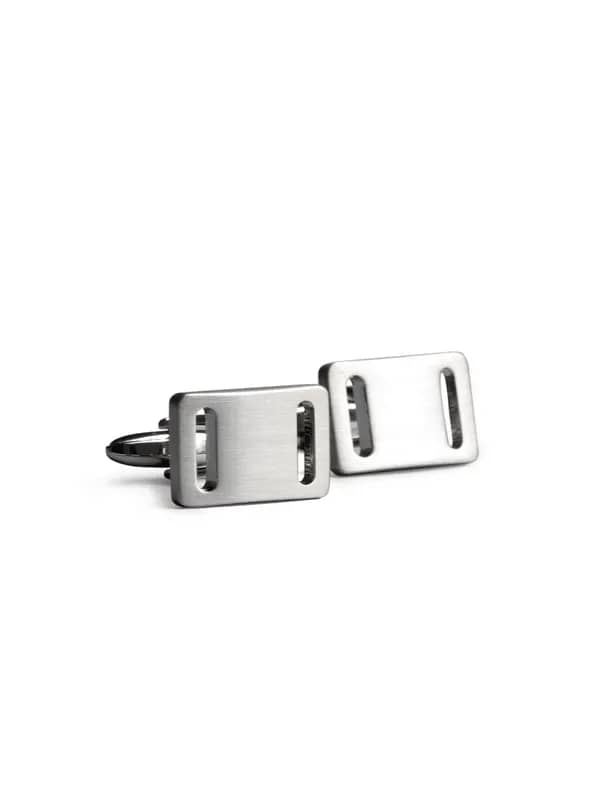 Belmonte Men Steel Bright Assorted Cufflinks