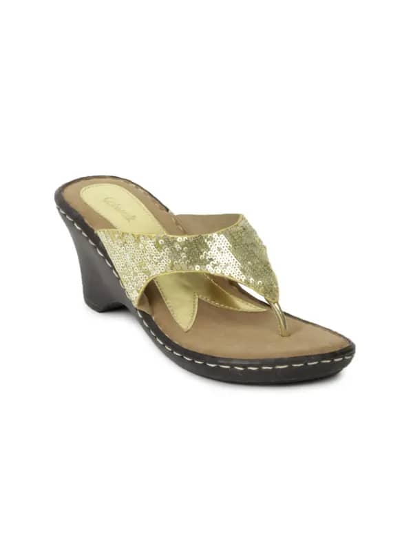 Catwalk Women Gold Heels