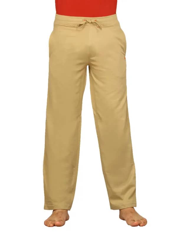 Urban Yoga Men's Yoga Beige Track Pant