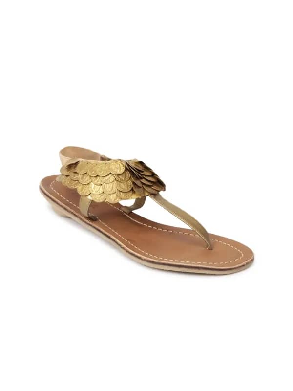 Catwalk Women Gold Flats