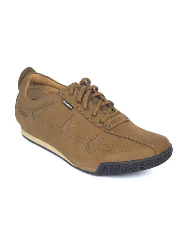 Red Chief Men Khaki Shoes