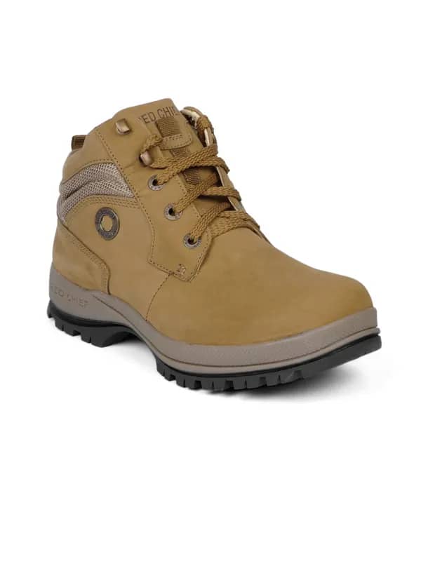 Red Chief Men Khaki Shoes