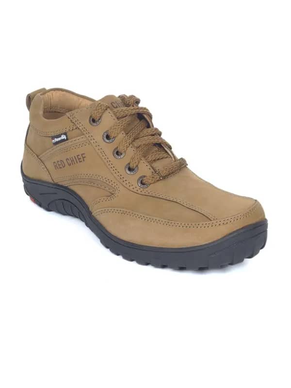 Red Chief Men Khaki Shoes