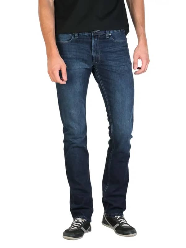 Peter England Men Blue Party Jeans